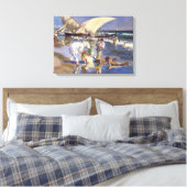 Valencia Beach Morgenlicht | Joaquí n Sorolla | Leinwanddruck (Insitu (Schlafzimmer))