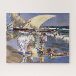 Valencia Beach Morgenlicht | Joaquí n Sorolla | Puzzle