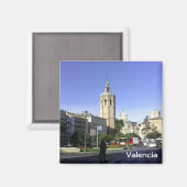 Valencia - Catedral Magnet (Vorderseite/Rückseite)