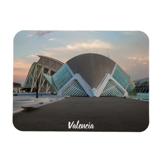 Valencia ciudad de las artes y las ciencias magnet (Horizontal)