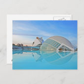 Valencia - Ciudad de las Artes y las Ciencias Postkarte (Vorne/Hinten)