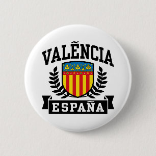 Valencia Espana Button