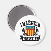 Valencia Espana Magnet (Vorderseite/Rückseite)