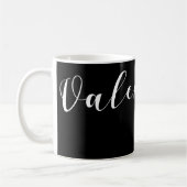 Valencia Flag Herz, Valencia, Spanien Kaffeetasse (Links)