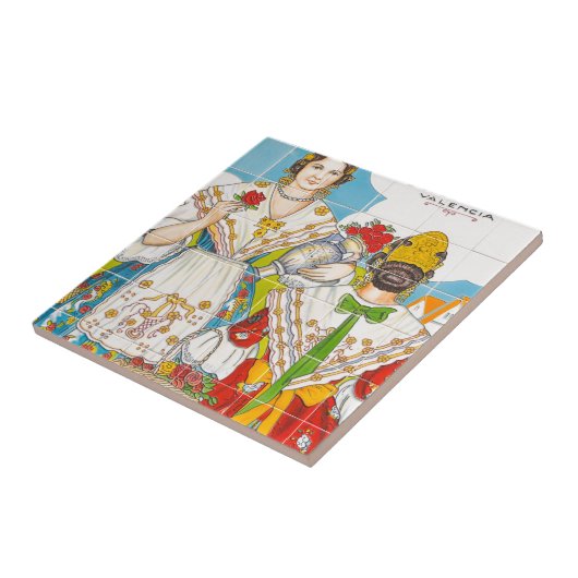 Valencia-Fliese Fliese (Seite)