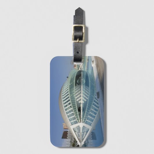 Valencia-Gepäcktag Gepäckanhänger (Vorderseite Vertikal)