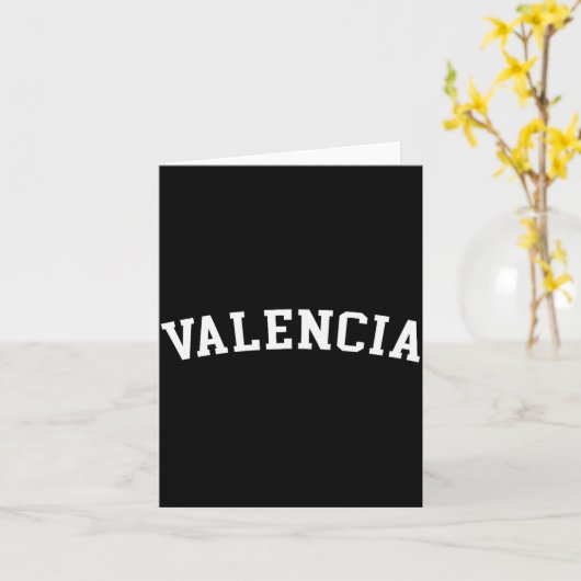 Valencia karte (Gelbe Blume)