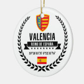 Valencia Keramik Ornament (Links)
