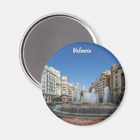 Valencia Magnet (Vorderseite/Rückseite)