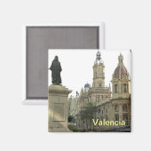 Valencia-Magnet Magnet (Vorderseite/Rückseite)
