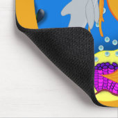 Valencia: Orange Merfaery und Dolphin Mousepad (Ecke)