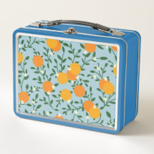 Valencia-Orangen MetallLunchbox