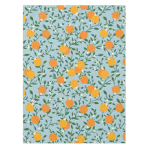 Valencia-Orangen Tischdecke