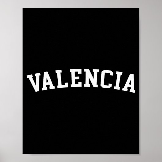 Valencia poster (Vorne)