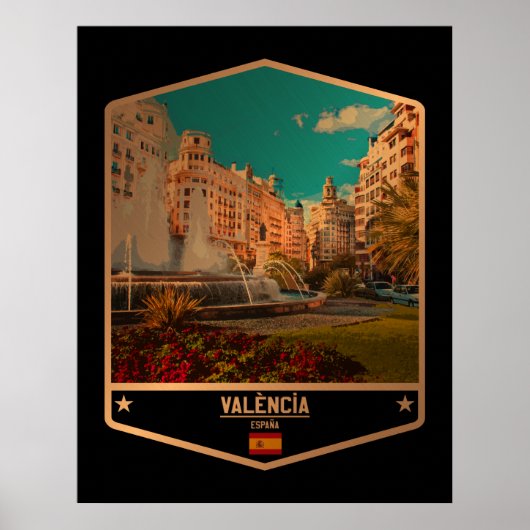 Valencia Poster (Vorne)