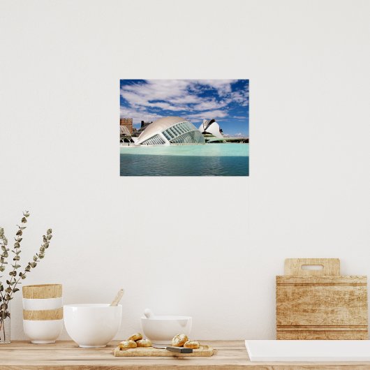 Valencia Poster. Poster (Küche)