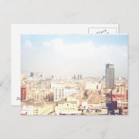 Valencia Postkarte (Vorne/Hinten)