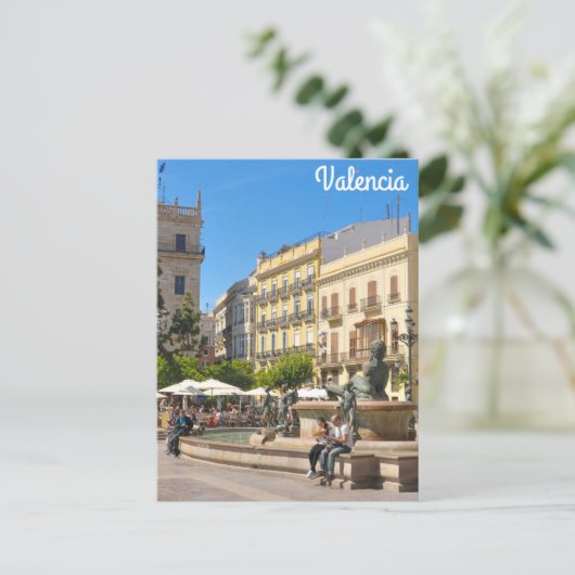 Valencia Postkarte (Stehend Vorderseite)