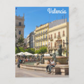 Valencia Postkarte (Vorderseite)