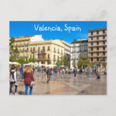 Valencia Postkarte (Vorderseite)