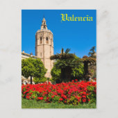 Valencia Postkarte (Vorderseite)