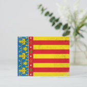 Valencia Postkarte (Stehend Vorderseite)