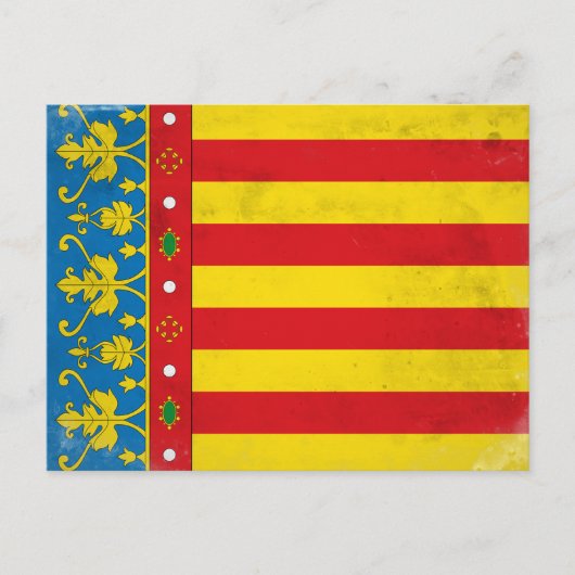 Valencia Postkarte (Vorderseite)