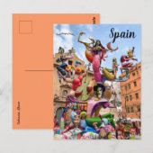 Valencia Postkarte (Vorne/Hinten)