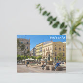Valencia Postkarte (Stehend Vorderseite)