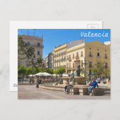 Valencia Postkarte (Vorne/Hinten)