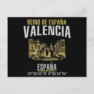 Valencia Postkarte