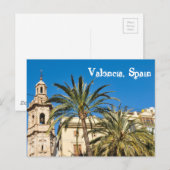 Valencia Postkarte (Vorne/Hinten)