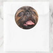 Valencia! Runder Aufkleber (Tasche)