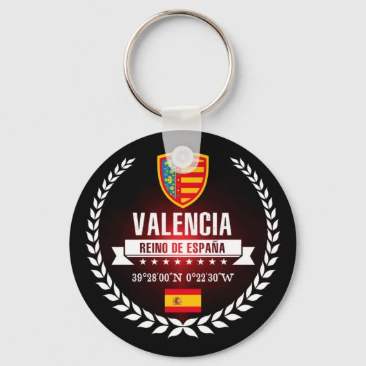 Valencia Schlüsselanhänger (Vorderseite)