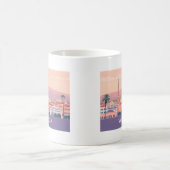 Valencia Spanien Altstadt Pastel Reisen Kaffeetasse (Mittel)