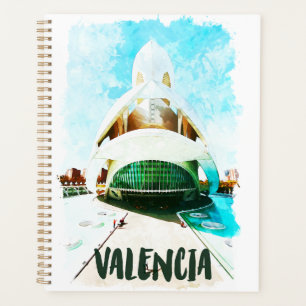 Valencia Spanien Palau de les Arts Reina Sofía Planer