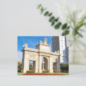 Valencia, Spanien Postkarte (Stehend Vorderseite)