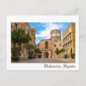 Valencia, Spanien Postkarte (Vorderseite)