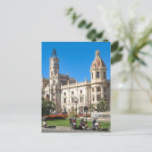 Valencia, Spanien Postkarte (Stehend Vorderseite)