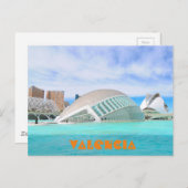 Valencia, Spanien Postkarte (Vorne/Hinten)