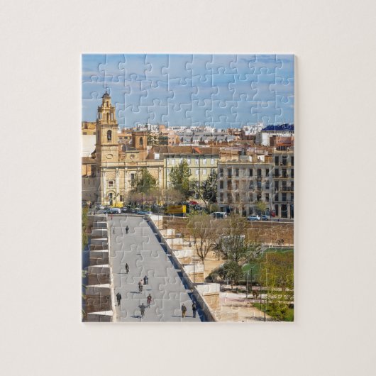 Valencia, Spanien Puzzle (Vertikal)
