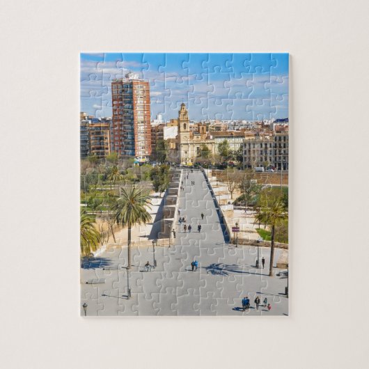 Valencia, Spanien Puzzle (Vertikal)