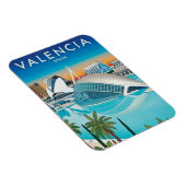 Valencia Spanien Reise Magnet (Rechte Seite)