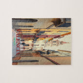 Valencia Spanien Reisen Kunst Vintag Puzzle (Horizontal)