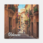 Valencia Spanien Reisen Magnet (Vorne)