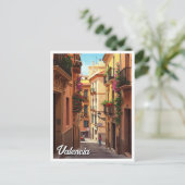 Valencia Spanien Reisen Postkarte (Stehend Vorderseite)