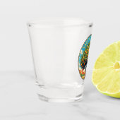 Valencia Spanien Reisen Schnapsglas (Links)