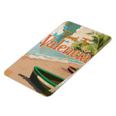Valencia, Spanien Vintages Ferienplakat Magnet (Linke Seite)