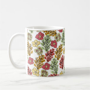 Valencia Spanische Flora und Weinberge   Kaffeetasse