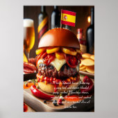 Valencia Vista: Chorizo Indulgence 24x36 Poster (Vorne)